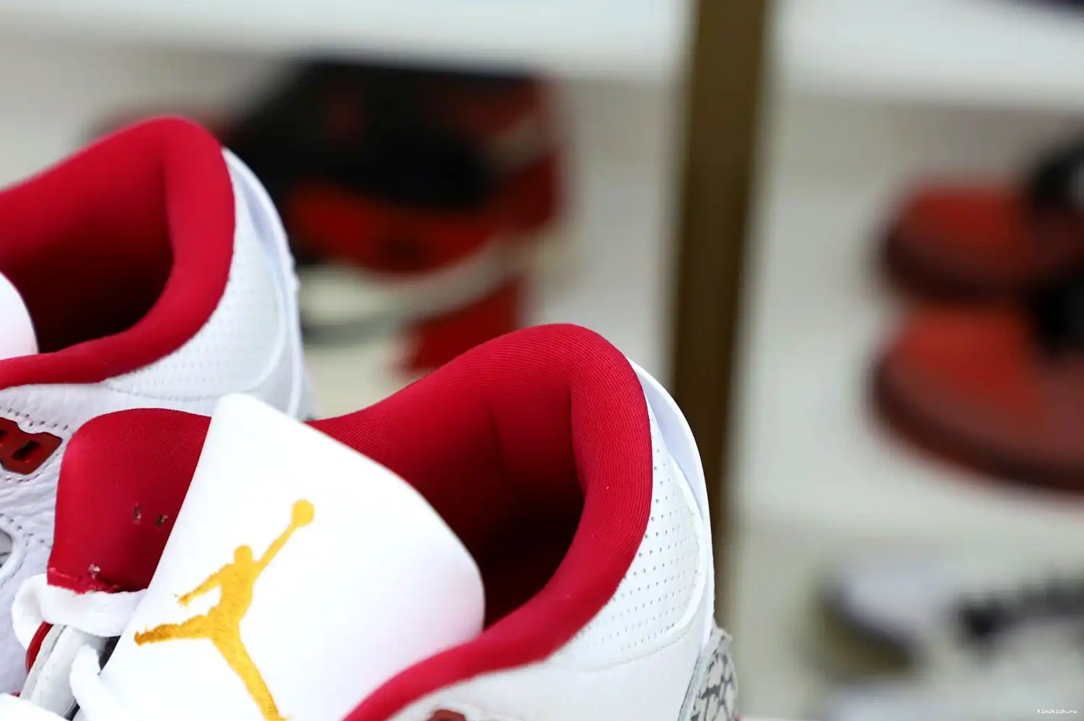 Retro Red(CT8532-126） Cardinal Jordan Air  Kimikick 3 0423